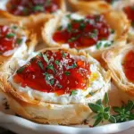 Quick Pepper Jelly Cream Cheese Appetizer Dip and Bites