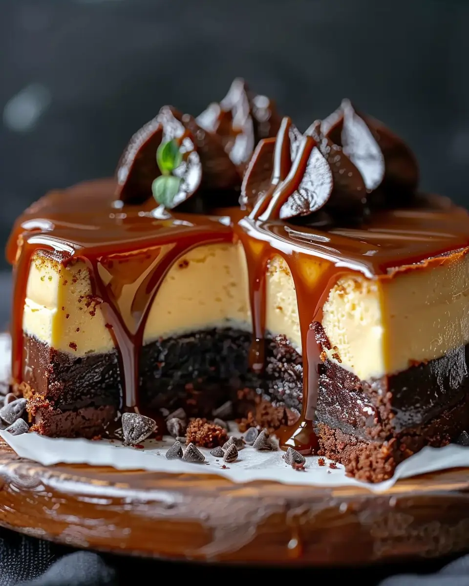 Caramel Brownie Cheesecake: The Best Indulgent Dessert Ever
