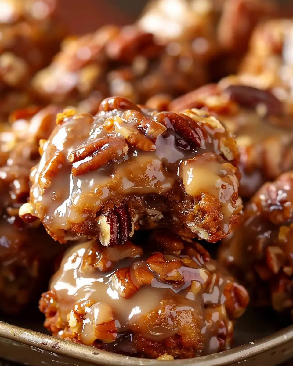 Pecan Crunch Glazed Bites: Easy Treats for Home Cooks
