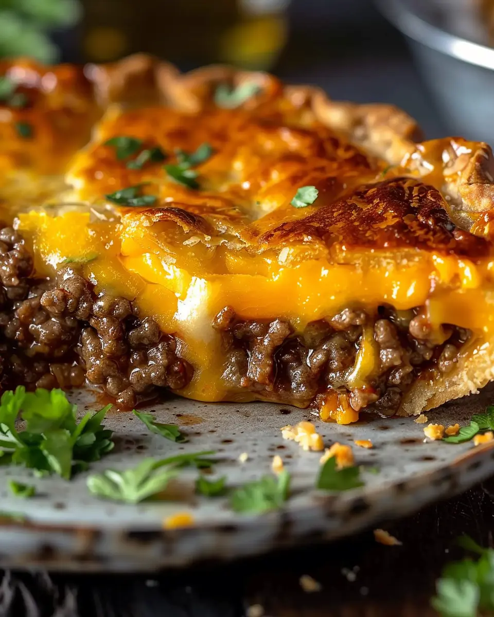 Homemade Cheeseburger Pie: An Easy, Comforting Twist for Dinner