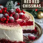 Christmas Red Velvet Cheesecake Recipe