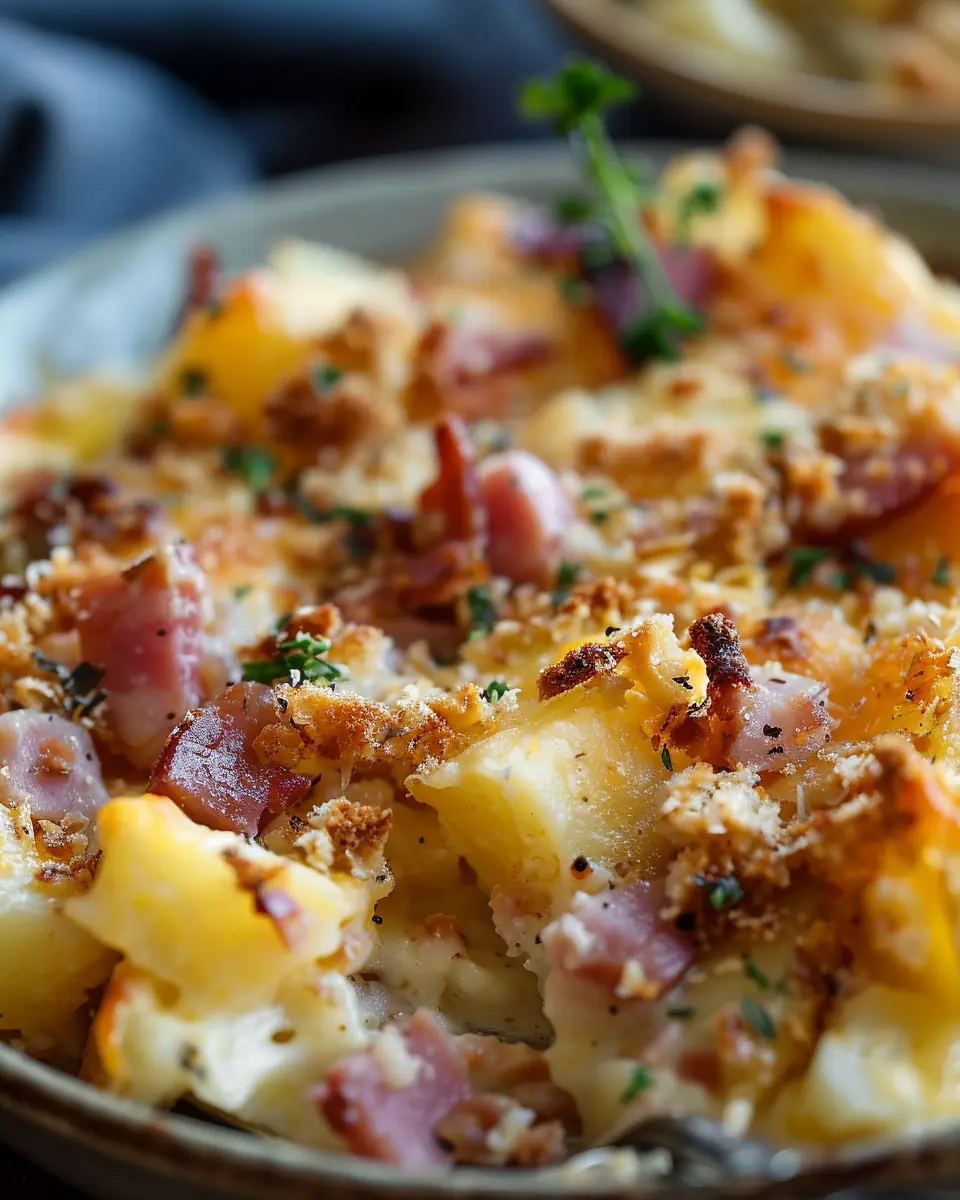 Crockpot Ham And Potato Casserole: Easy Comfort Food Delight