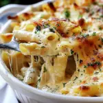 Chicken Alfredo Baked Ziti