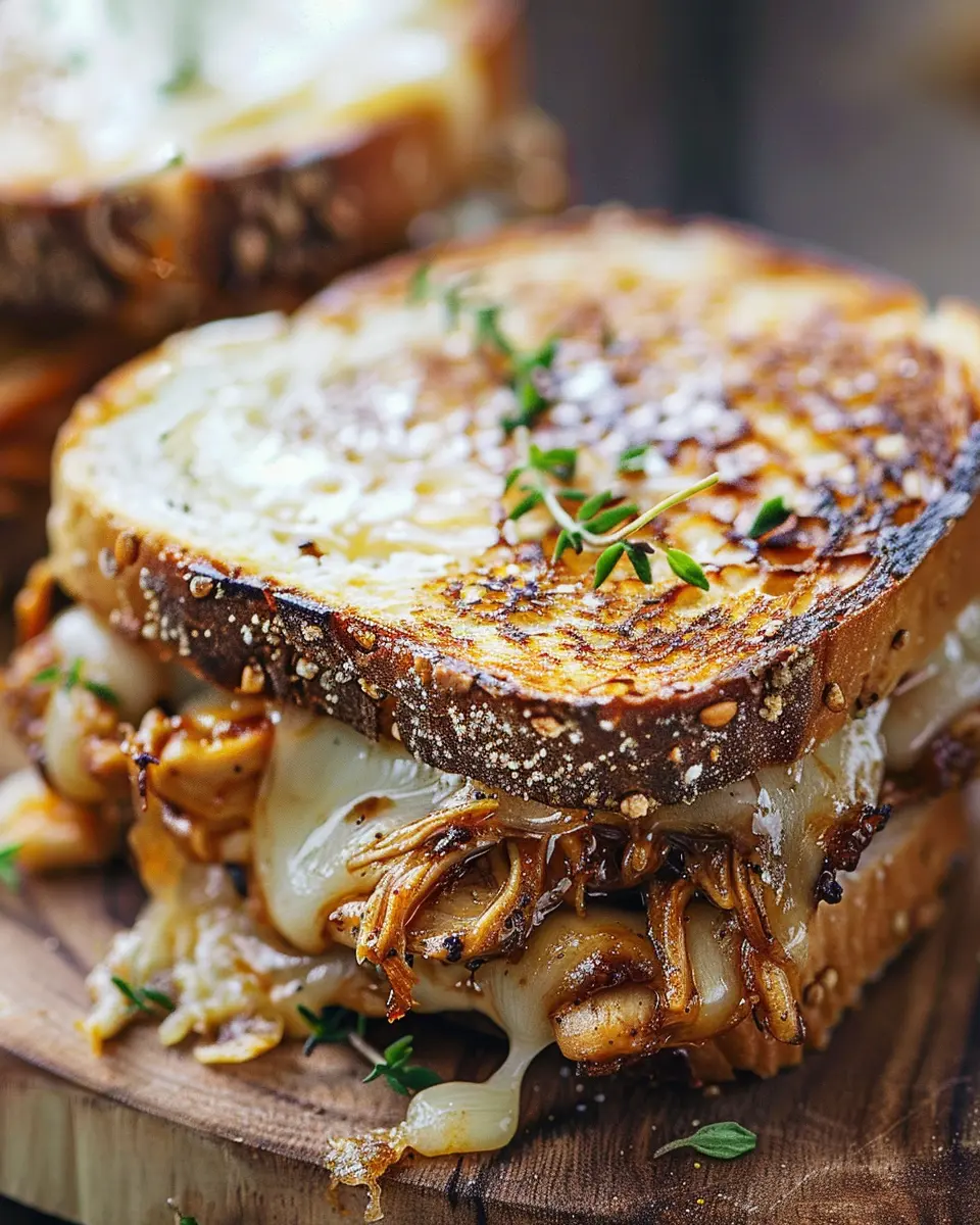 BBQ Chicken Grilled Cheese: A Juicy Twist on Comfort Food