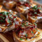 Million Dollar Bacon Crostini