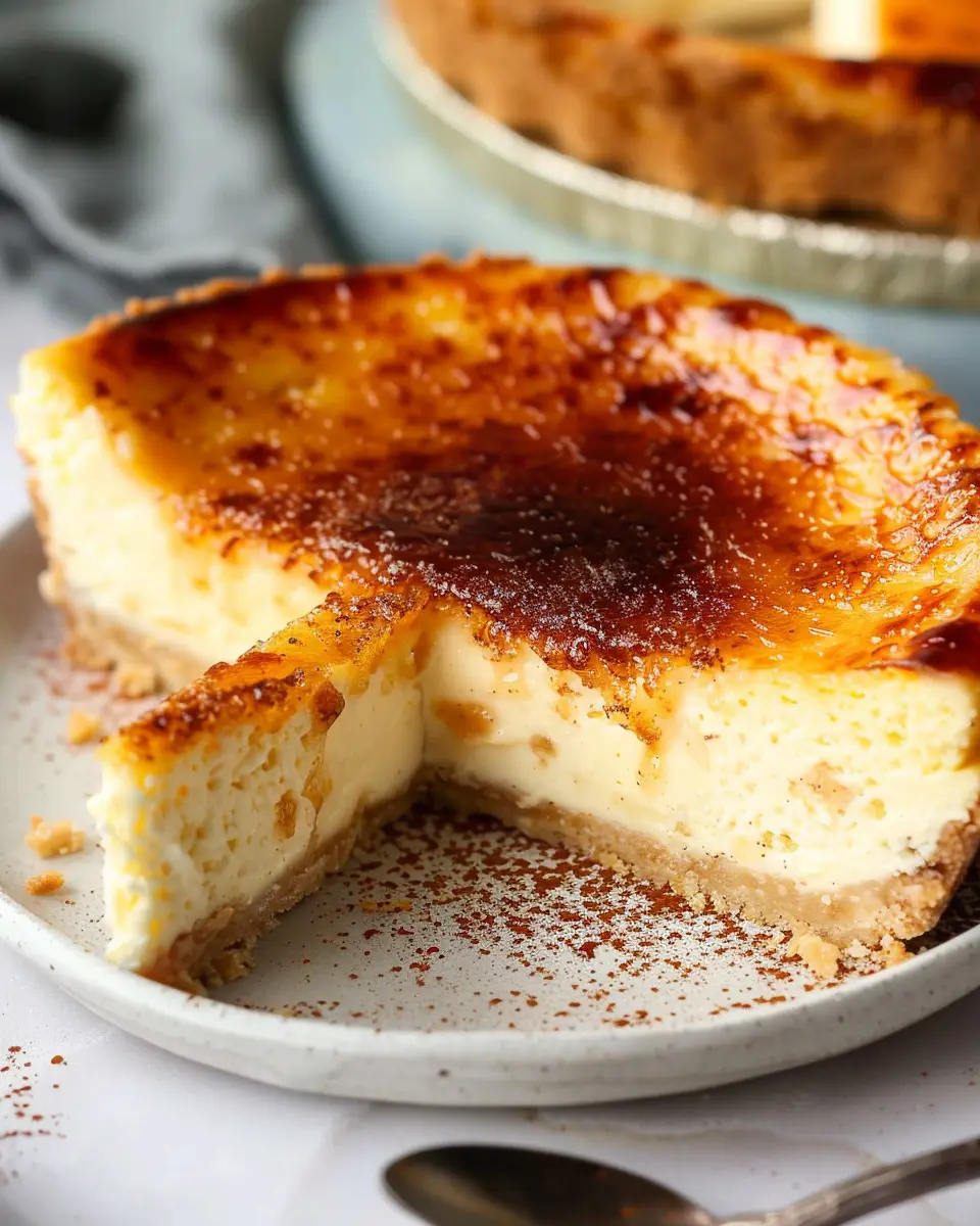 Creamy Creme Brulee Cheesecake: Indulgent Dessert Delight