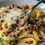 White Bolognese Sauce
