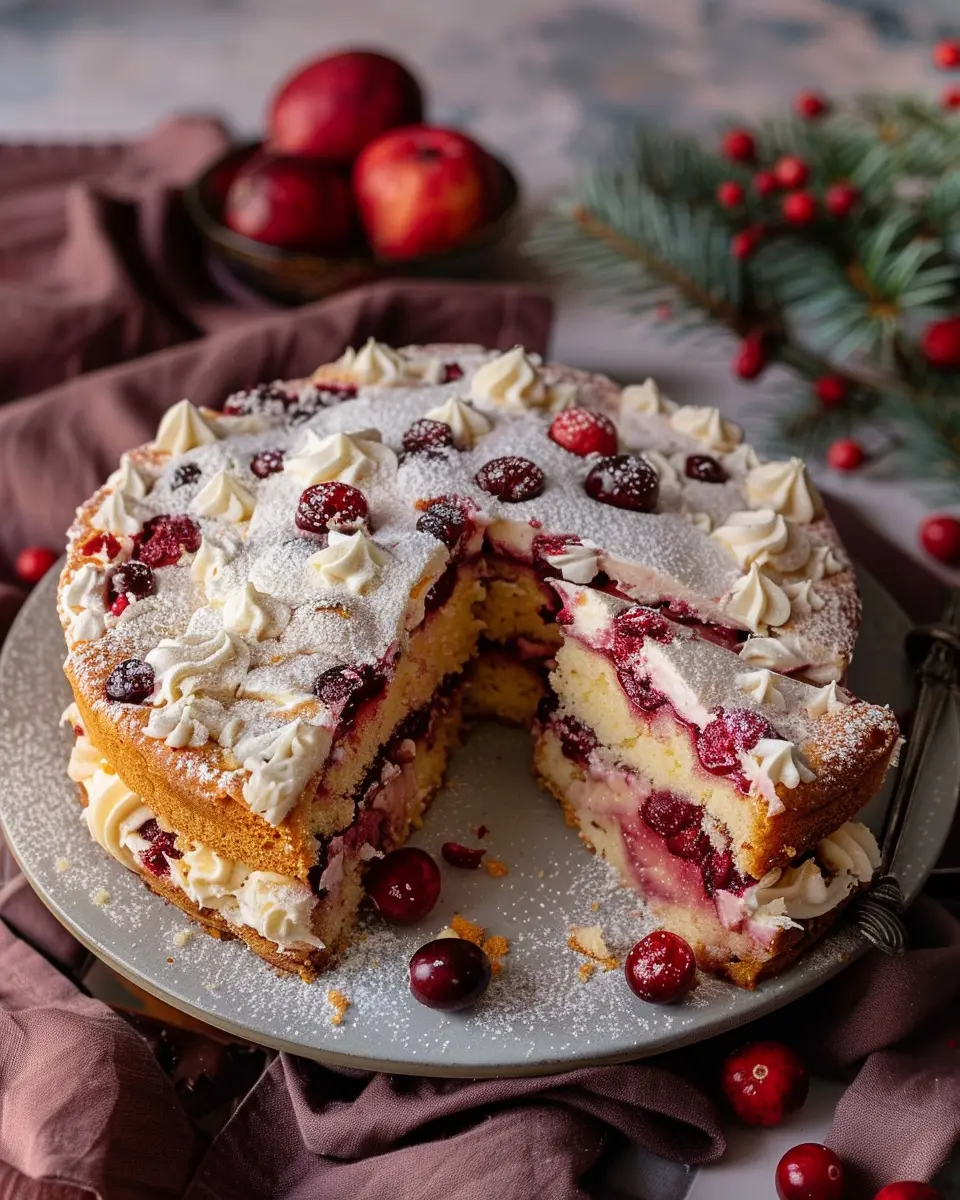 Orange Cranberry Cake: The Best Homemade Delight Recipe
