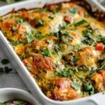Salsa Verde Chicken Casserole
