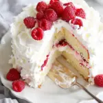Raspberry Angel Food Cake