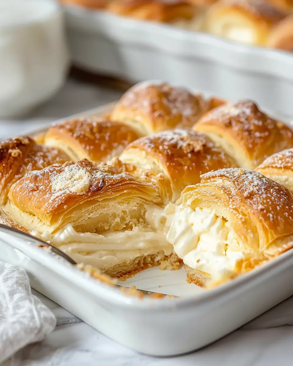Cheesecake Crescent Rolls Casserole Recipe