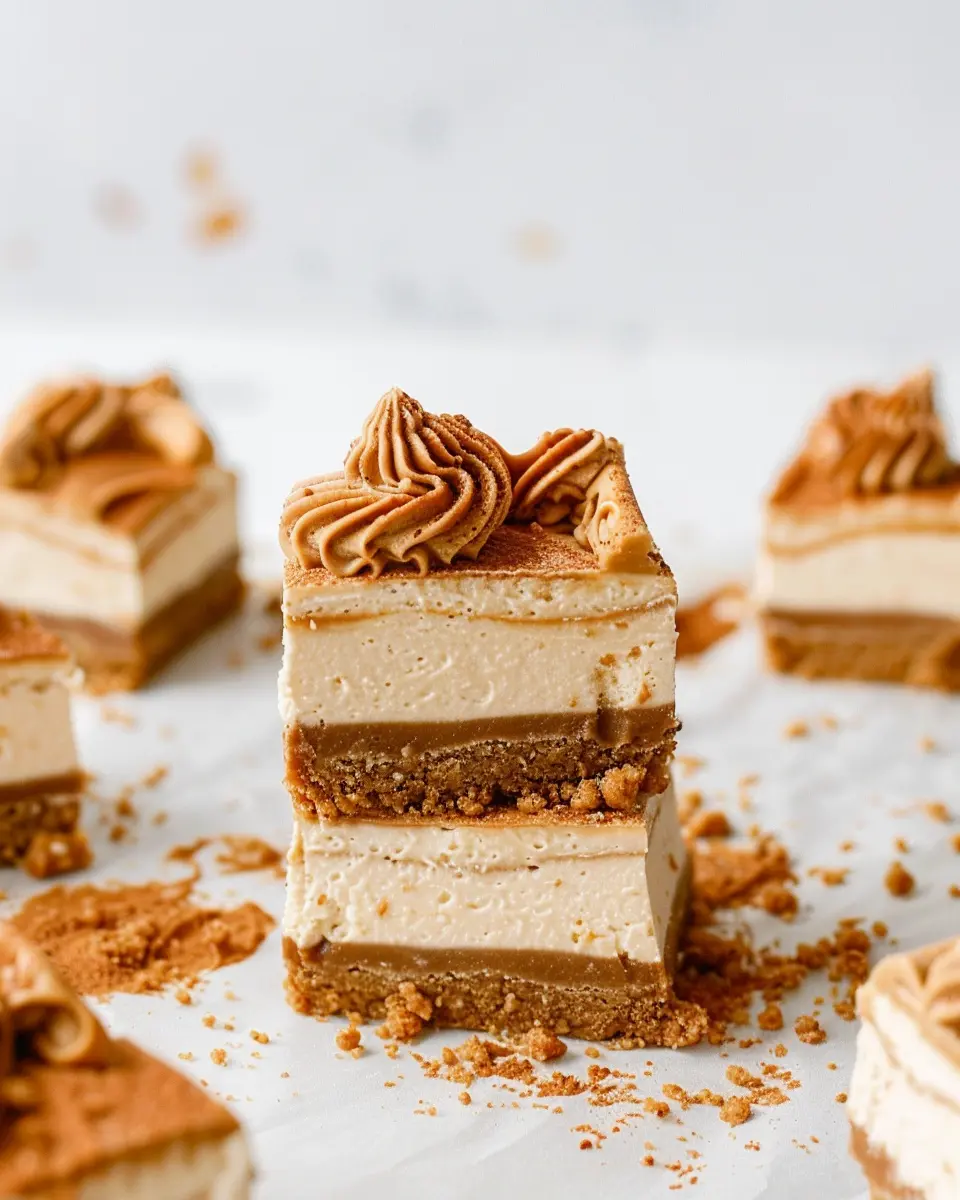 No Bake Biscoff Cheesecake Bars: Easy Indulgence for Everyone