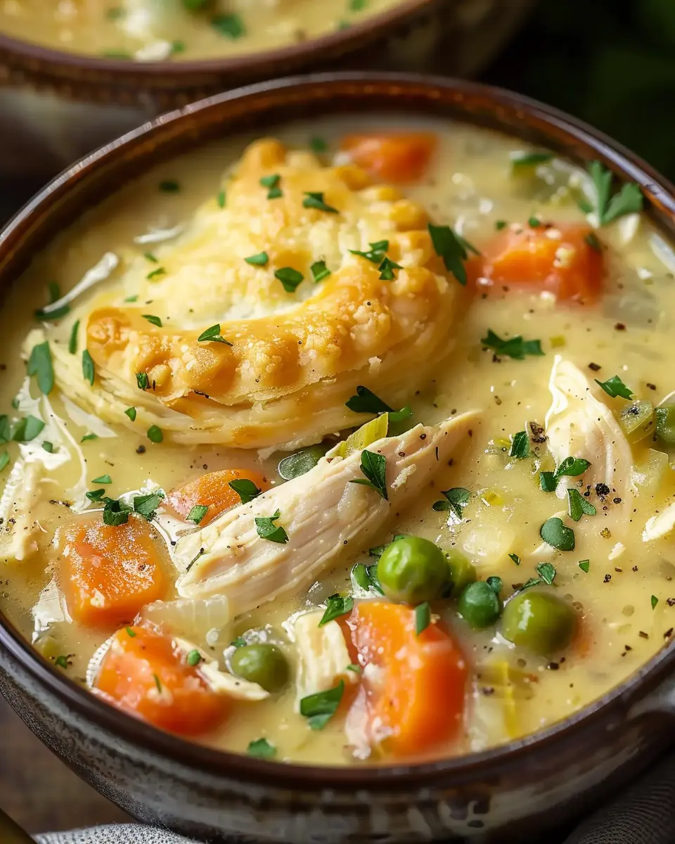High Protein Chicken Pot Pie Soup: The Best Comfort Food Upgrade