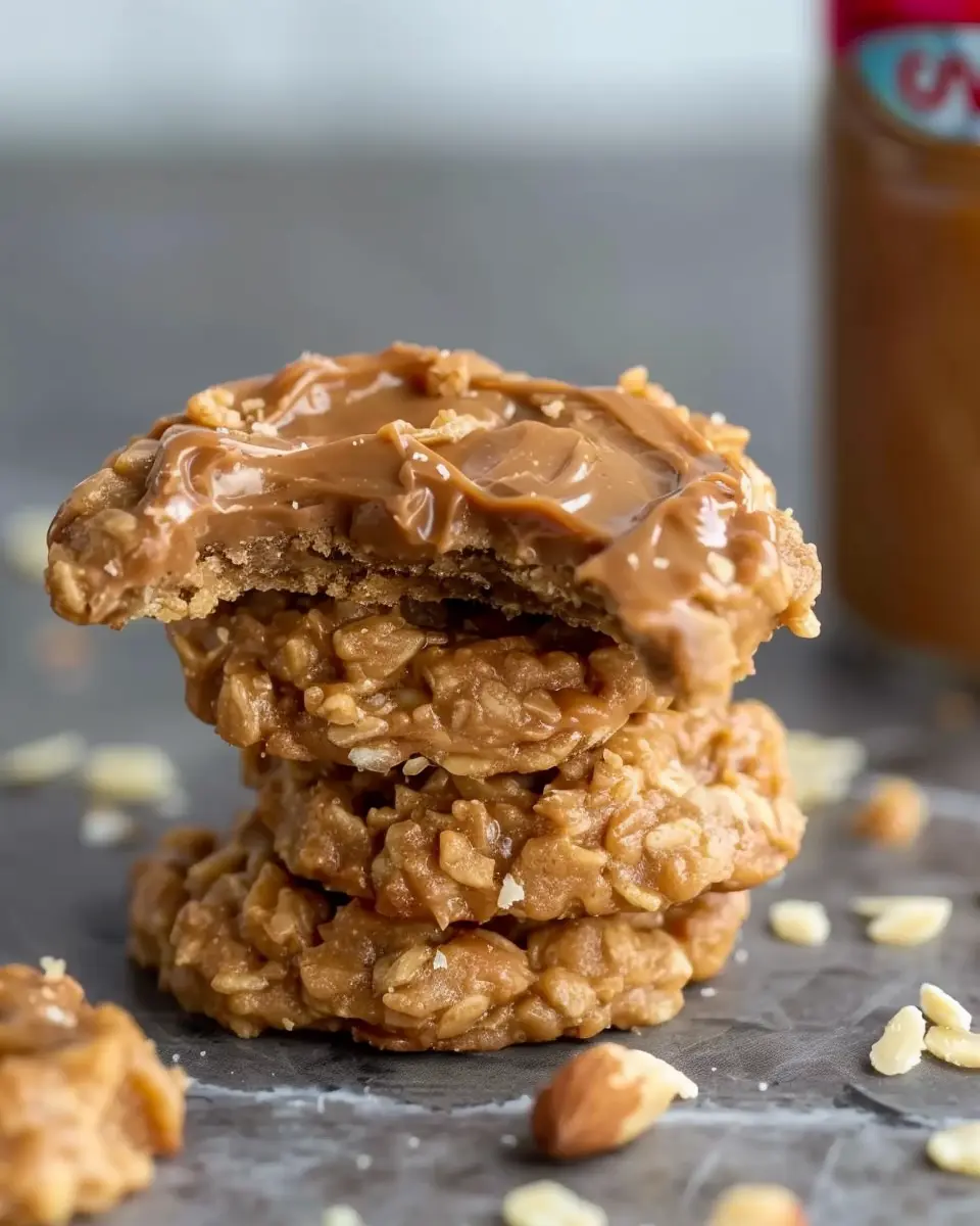 No Bake Cookies with Cookie Butter