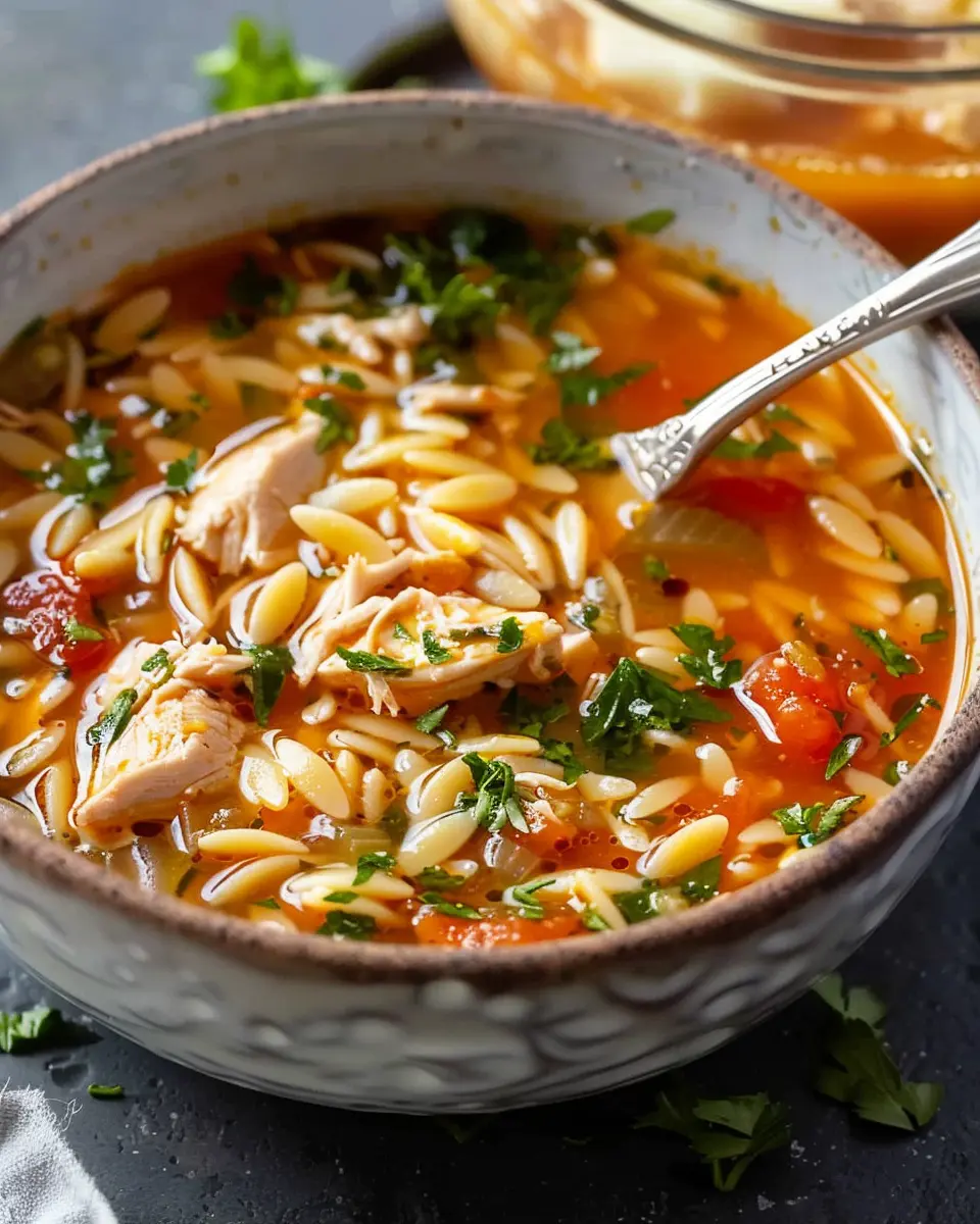 Chicken Orzo Tomato Soup Recipe: The Best Comfort Food Twist
