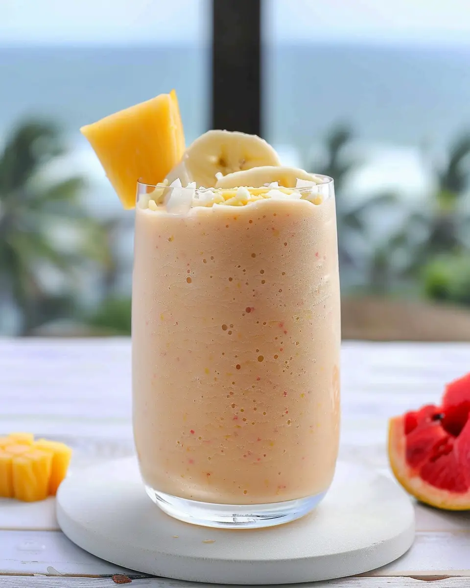 Bahama Mama Tropical Smoothie: Easy, Refreshing Paradise in a Glass