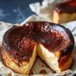 Burnt basque cheesecake