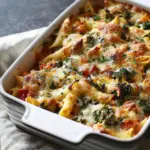 Vegetable pasta bake