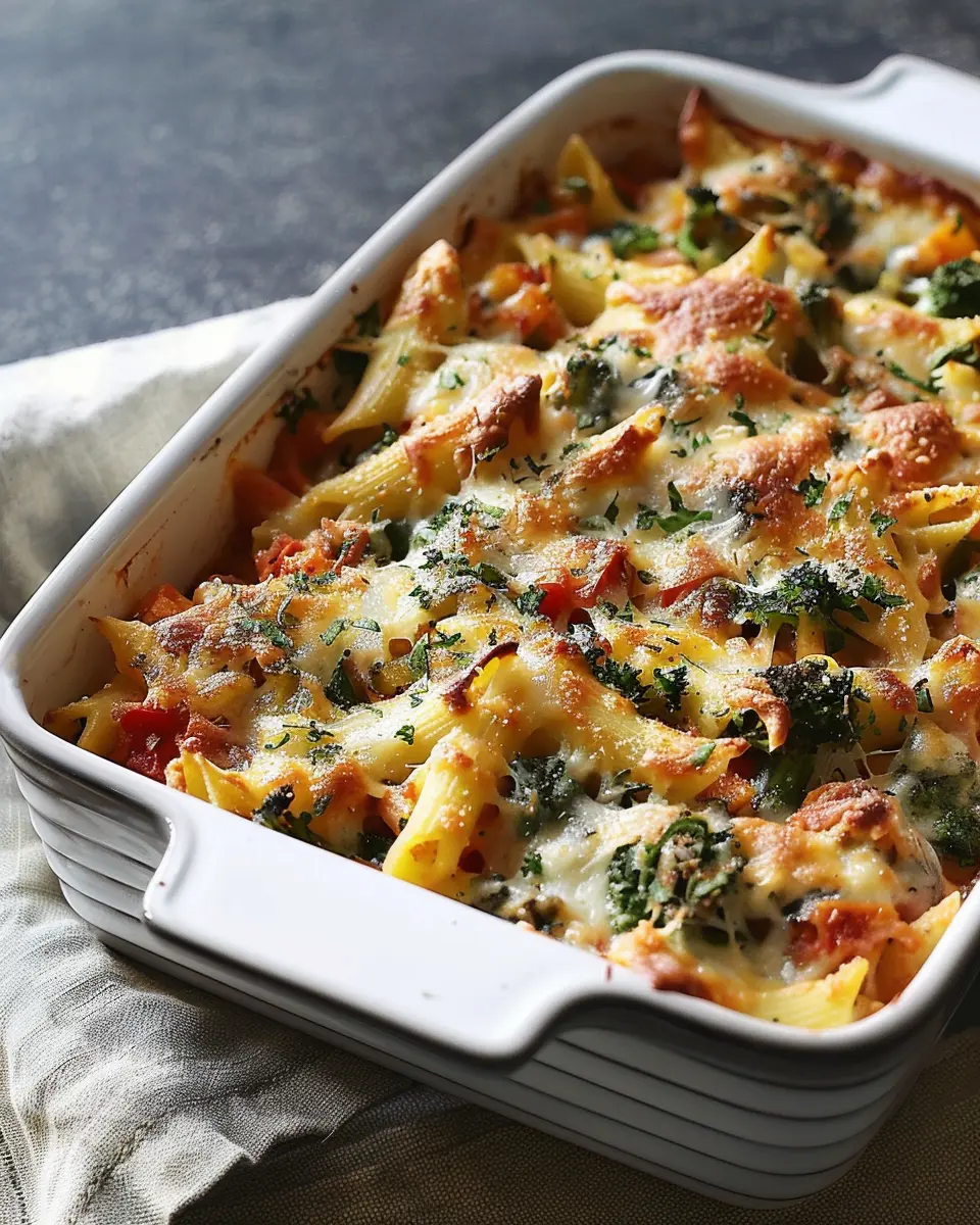Vegetable Pasta Bake: Easy and Delicious Family Comfort Food
