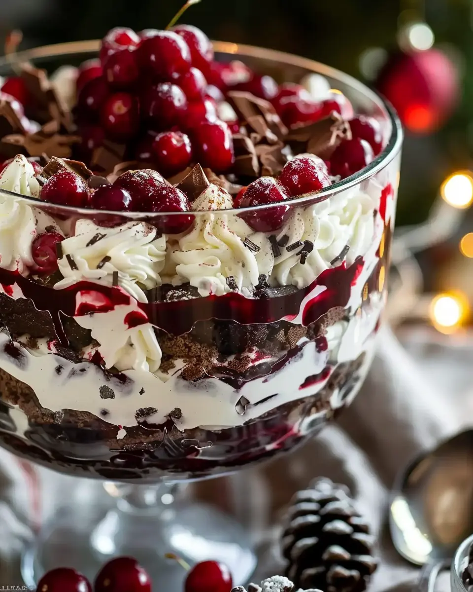 Black Forest Trifle: The Best Indulgence for Your Christmas Table