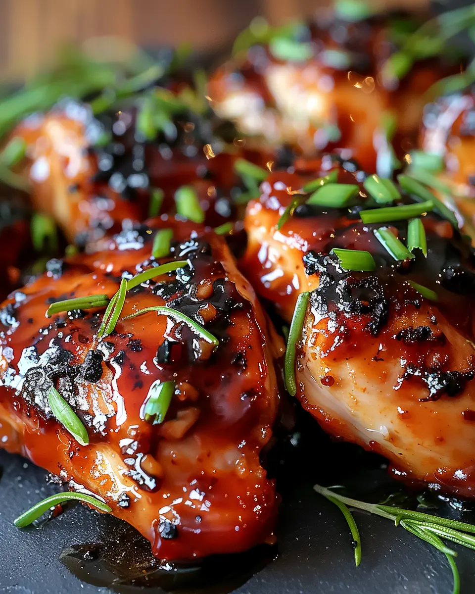 Sweet and Sticky Honey BBQ Chicken Recipe