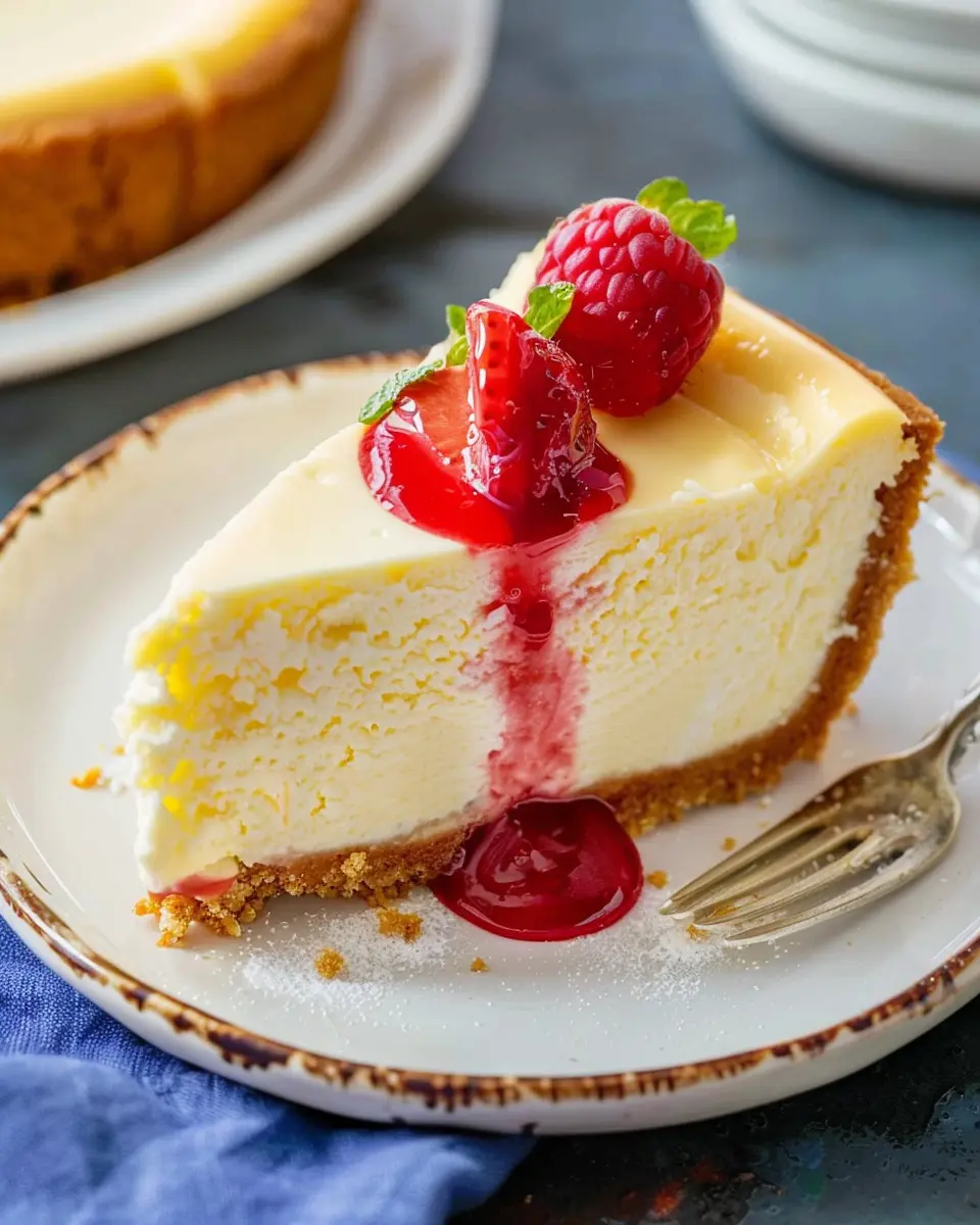 Easy Cheesecake Delight: Indulge in a Creamy Homemade Treat