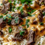 Steak Queso Rice