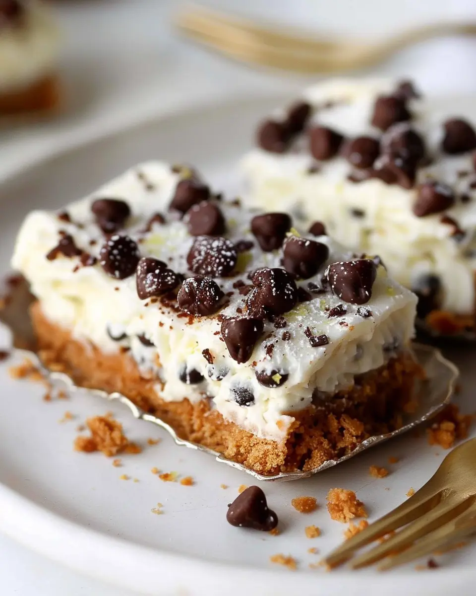 Cannoli Bars
