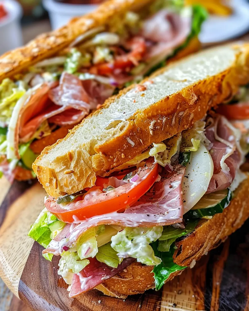 Italian Grinder Salad Sandwich: Easy and Delicious Twist with Turkey Bacon