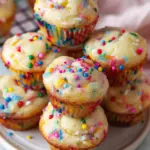 Mini Funfetti Yogurt Muffins