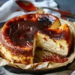Burnt basque cheesecake
