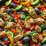 Easy Mediterranean Chicken Stir Fry Recipe
