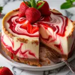 Strawberry Swirl Cheesecake Recipe