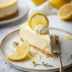 Easy No Bake Lemon Cheesecake