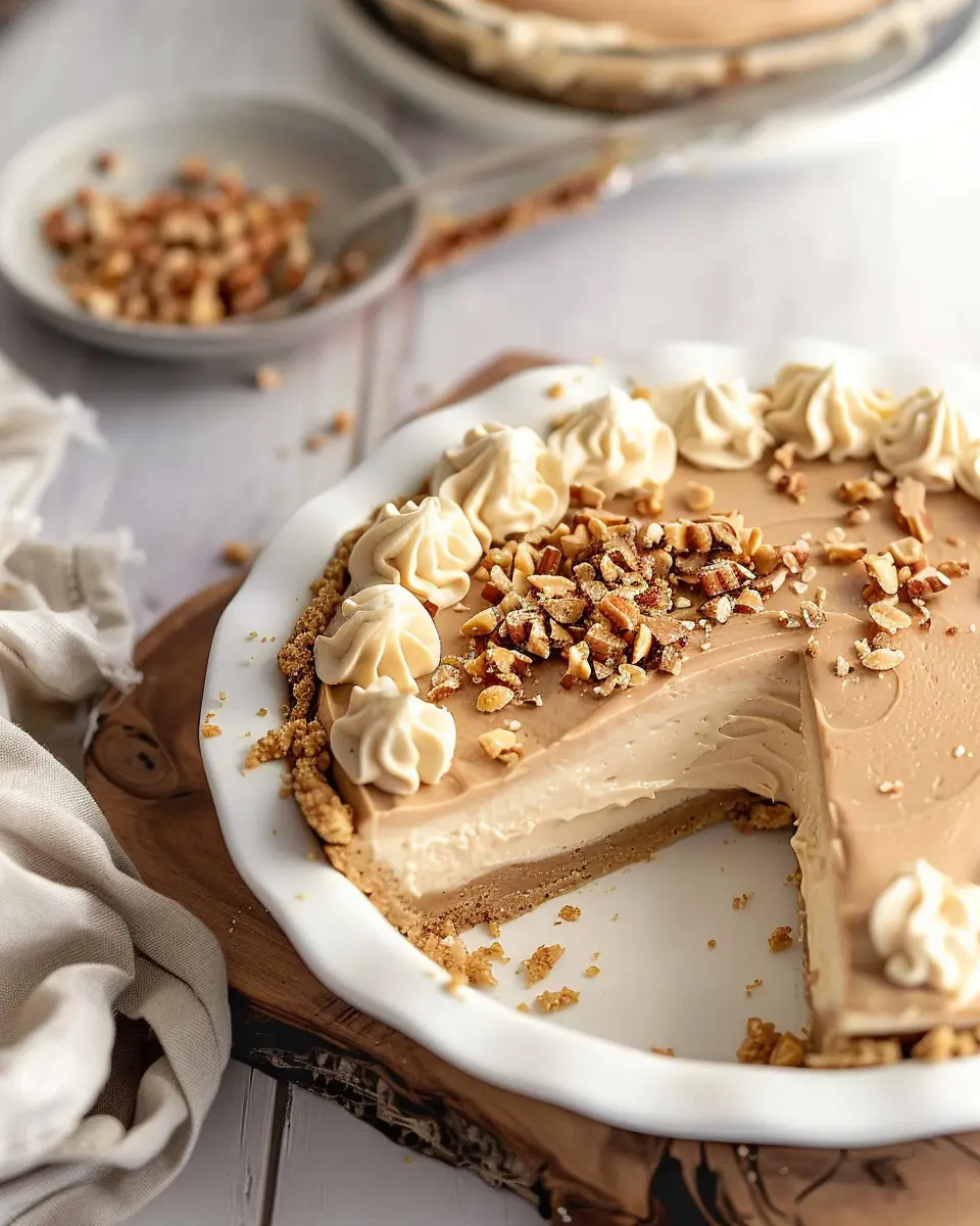 No-Bake Peanut Butter Pie