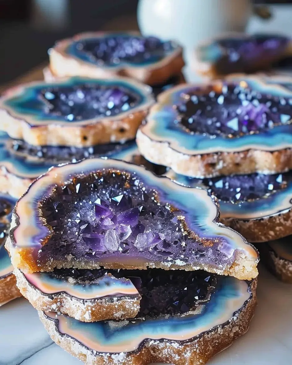 Geode Cookies Recipe: Indulge in Stunning Crystal Treats