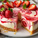 Strawberry Swirl Cheesecake Recipe