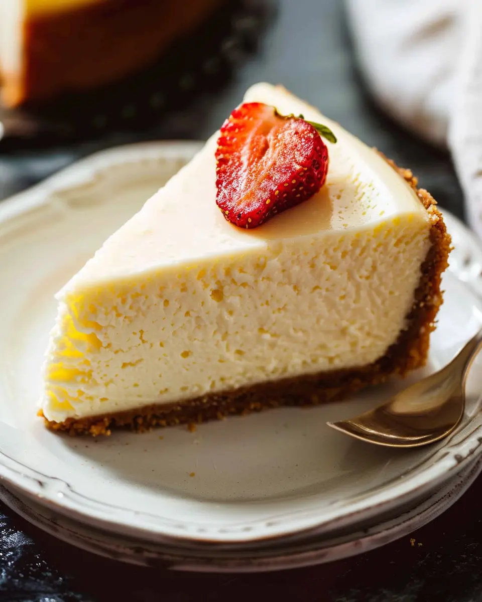 The BEST Classic Cheesecake
