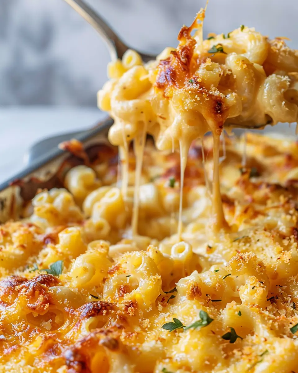 Southern Baked Mac and Cheese