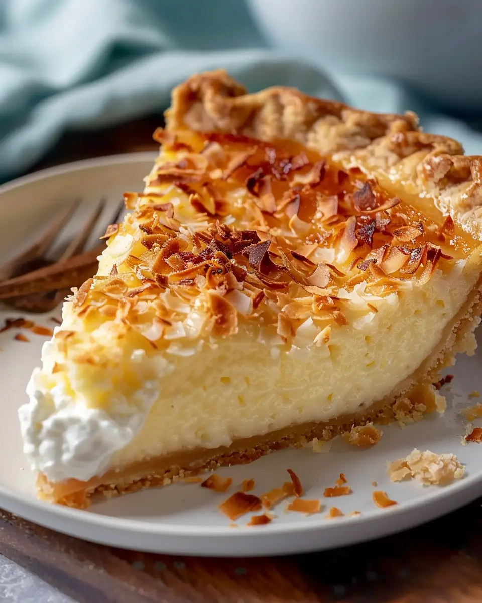 Coconut Custard Pie: The Best Indulgent Dessert You’ll Love