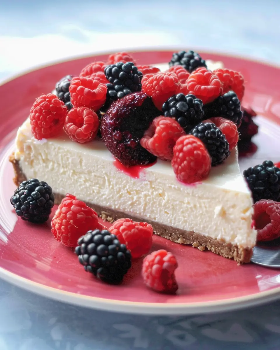 Fruity Dairy-Free Cheesecake: A Delightfully Easy Treat
