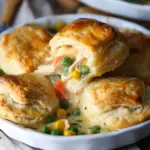 Chicken Pot Pie with Biscuits
