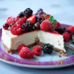 Fruity Dairy-free Cheesecake