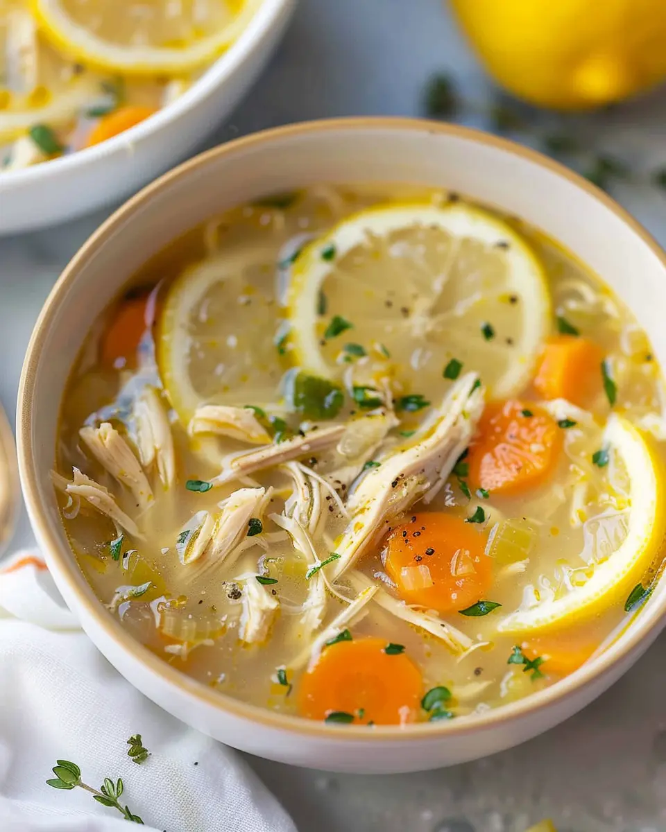 Lemon Chicken Soup: Best Comfort Food for Cozy Nights